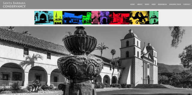 Santa Barbara Conservancy Website by Artemis Studios, Santa Barbara, CA