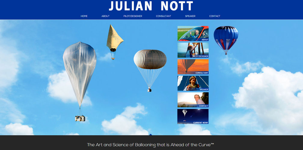 Julian Nott, Balloonist | Scientist | Inventor
