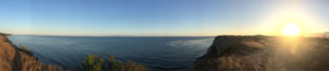 Santa Barbara Moonrise & Sunset