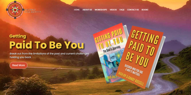 Getting Paid to Be You, Author Site