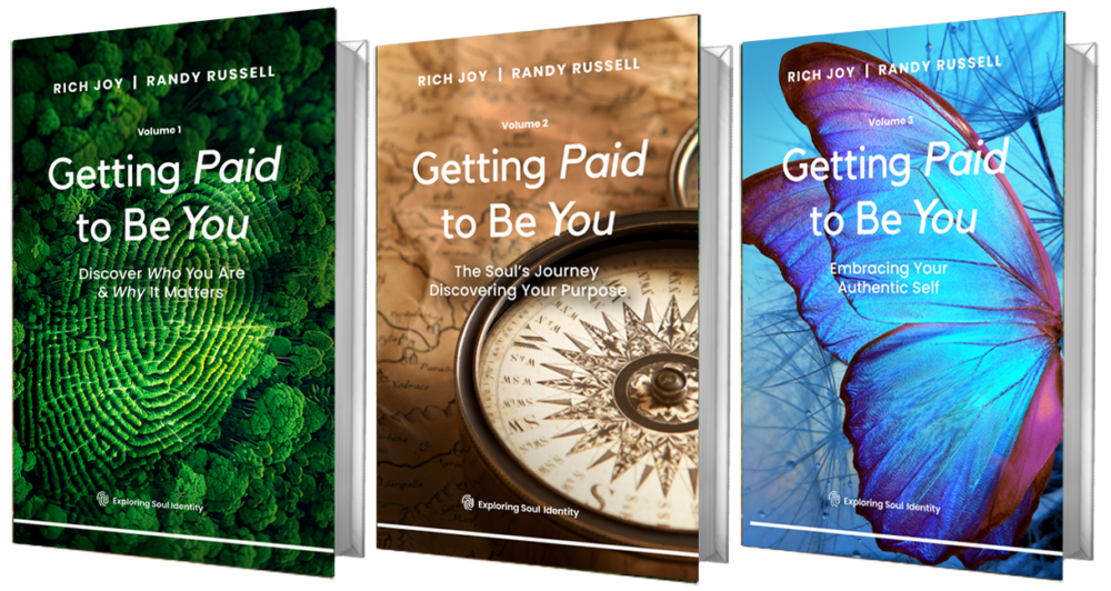 Getting Paid to Be You Book Trilogy, Graphics, Copyediting Marketing by Artemis Studios